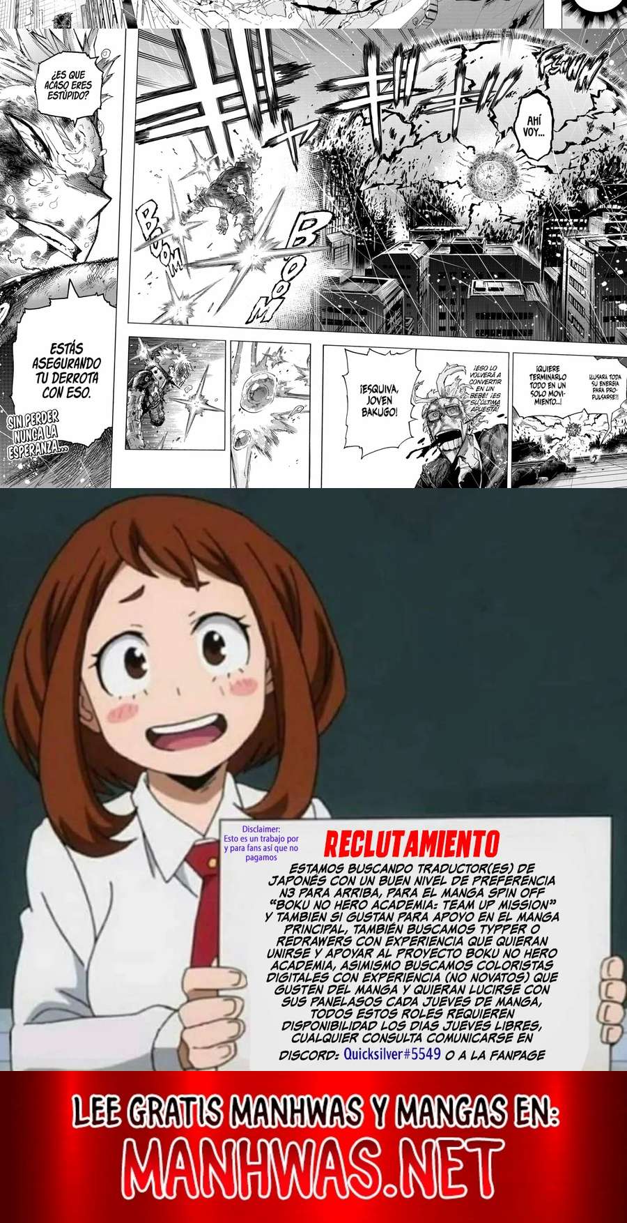 Boku no Hero Academia Capítulo 408 ADIADO — ptAnime