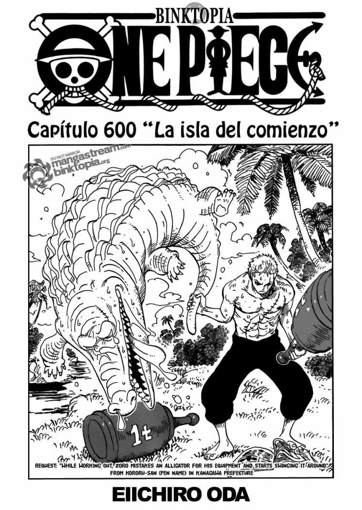 One Piece Chapter 600