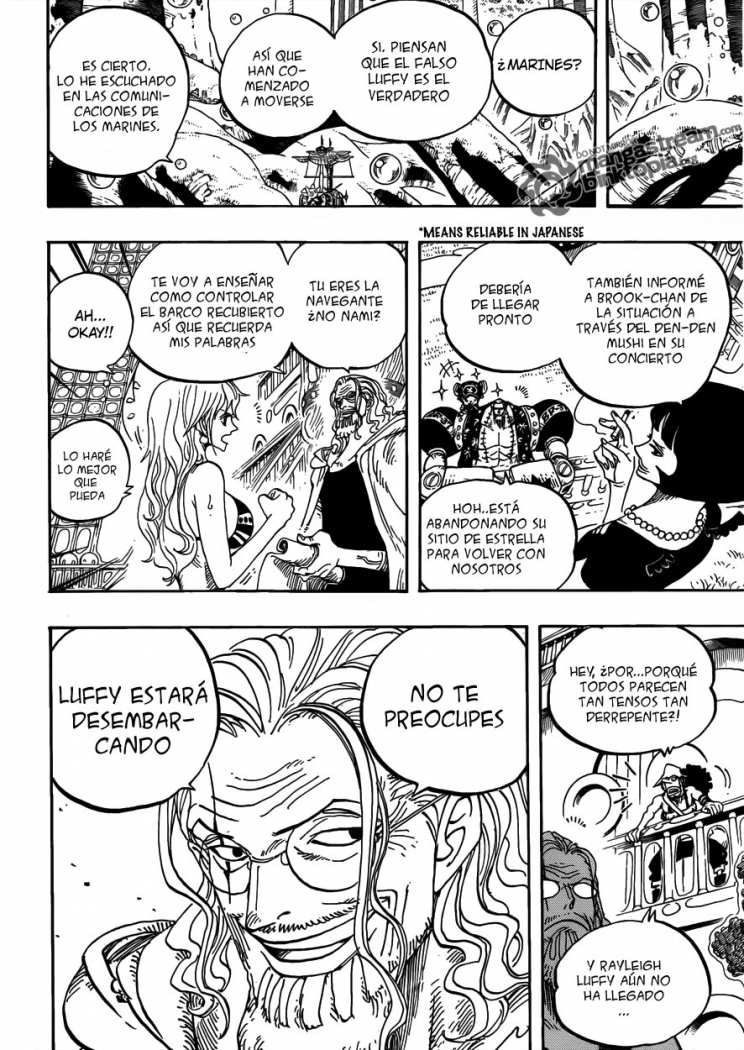 One Piece Chapter 600 One Piece Chapter 600
