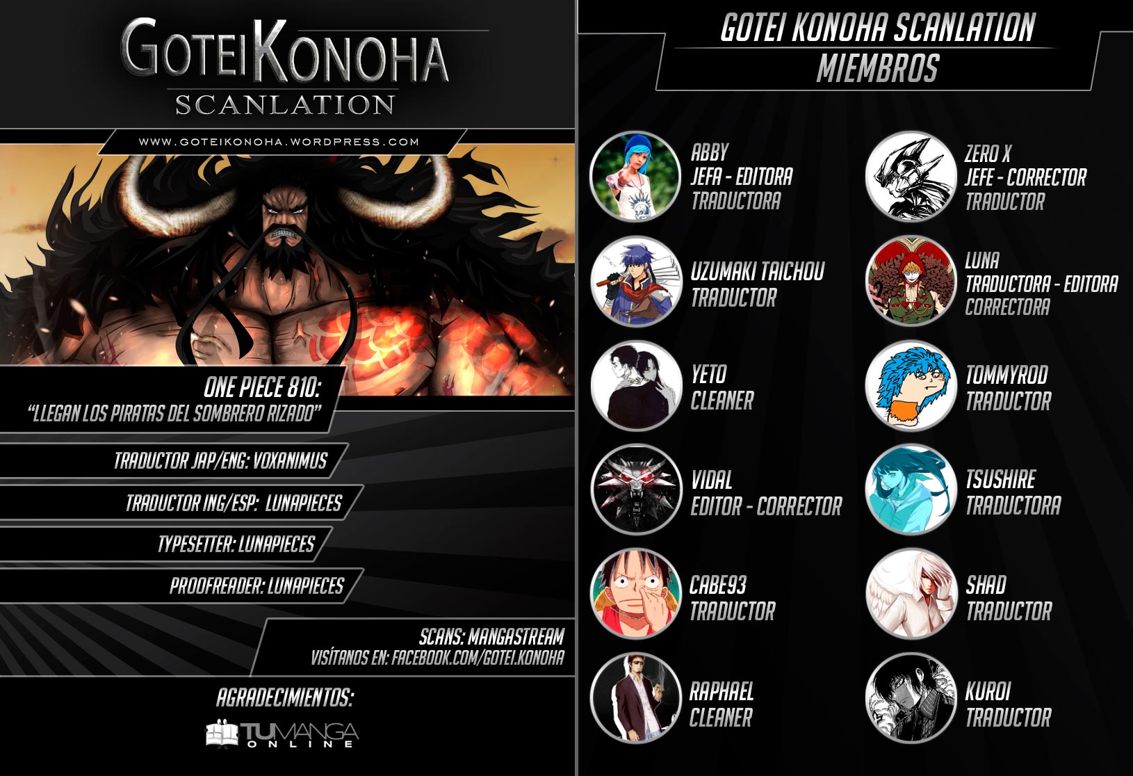 One Piece Chapter 810