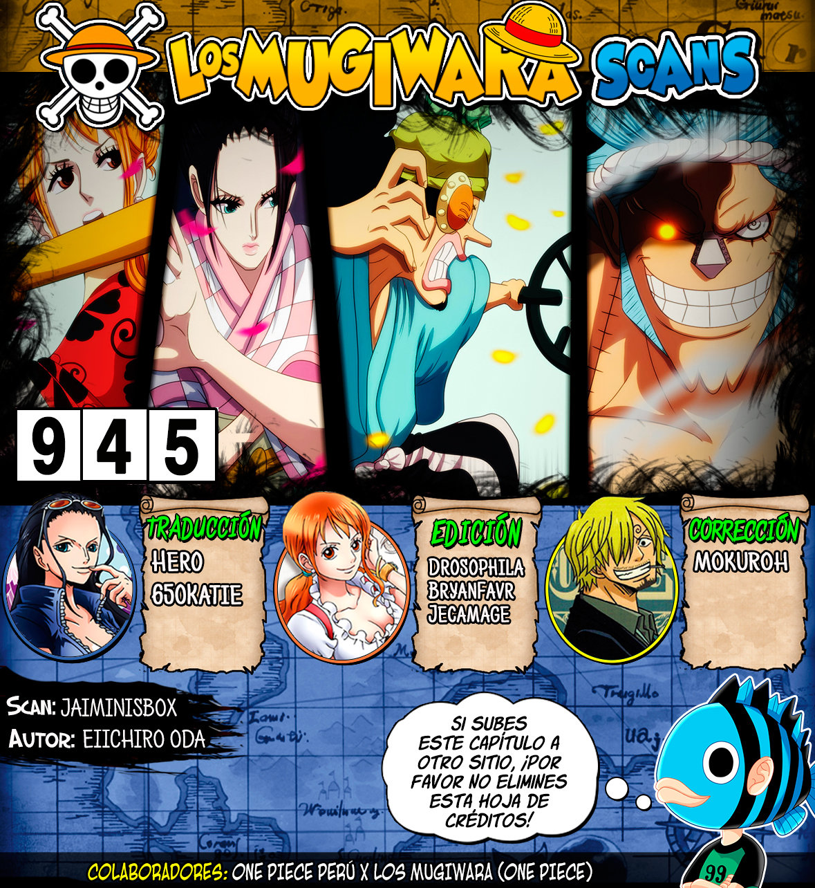 One Piece Chapter 945