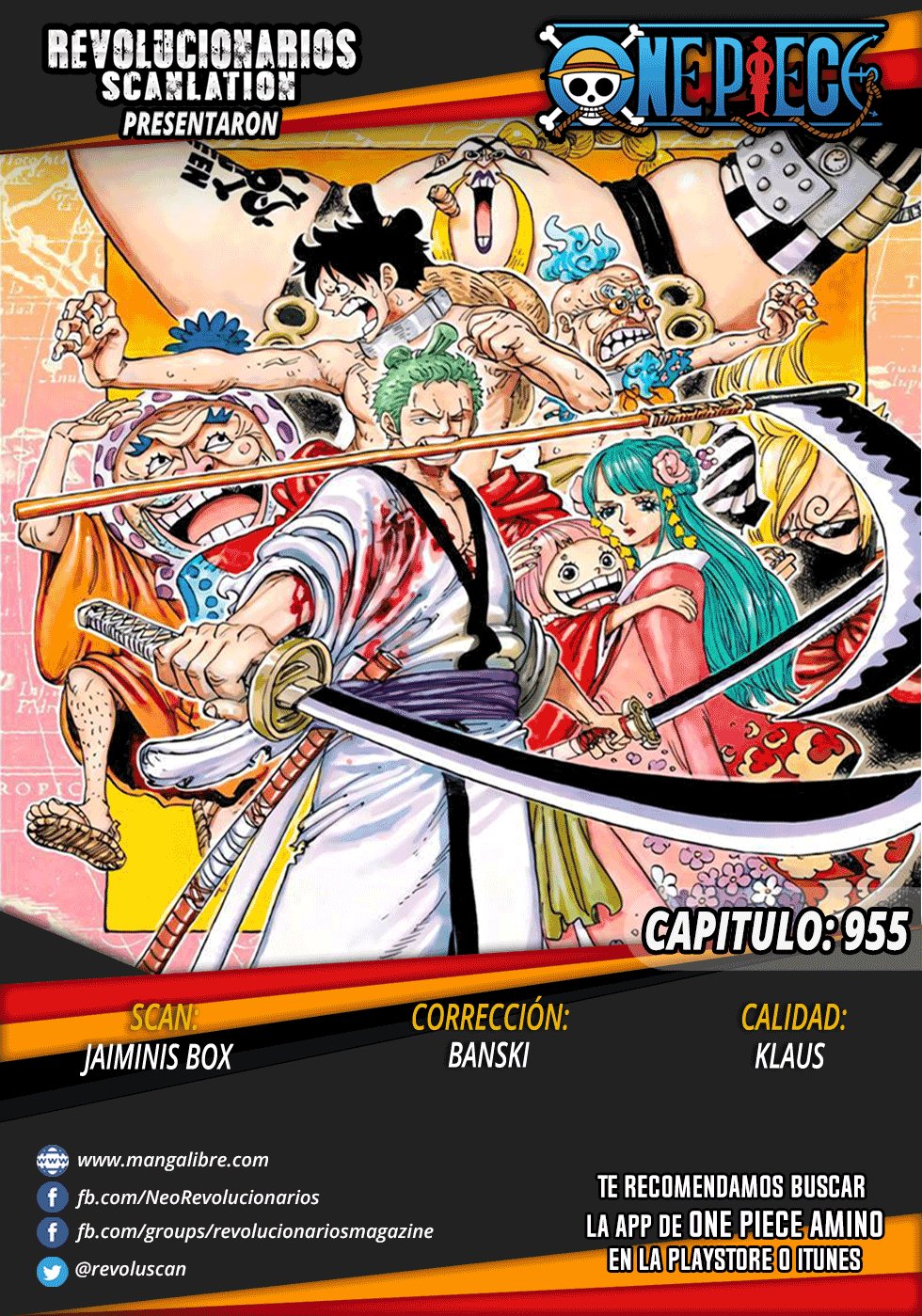 One Piece Chapter 955