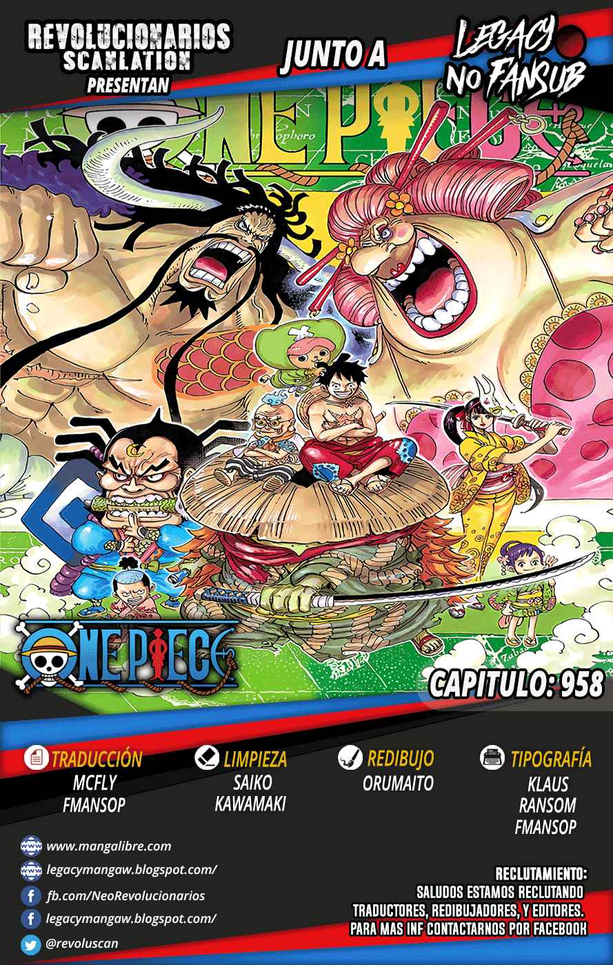 One Piece Chapter 958
