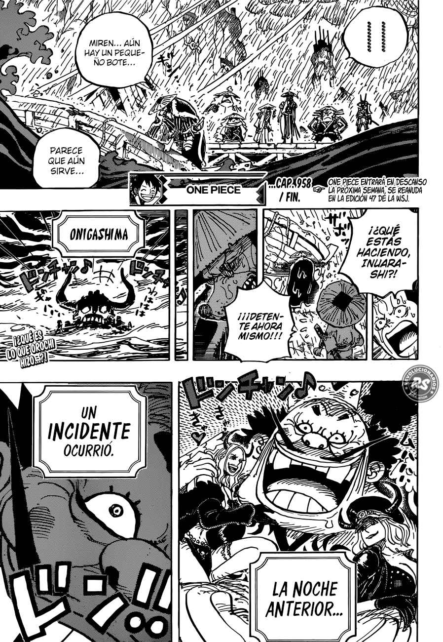 One Piece Chapter 958