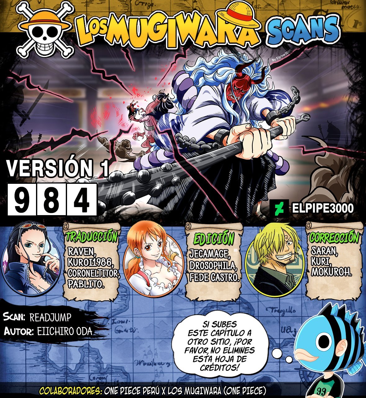 One Piece Chapter 984
